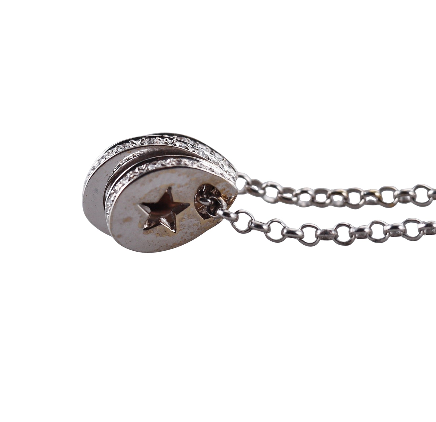 Raima Diamond 18k White Gold Pendant Necklace