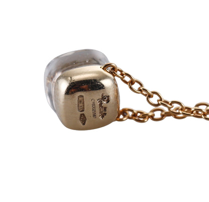 Pomellato Nudo Crystal 18k Gold Pendant Necklace